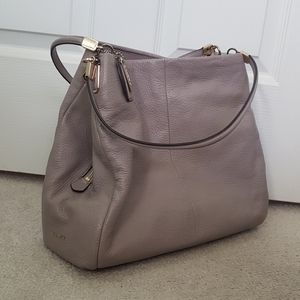 COACH leather Phoebe boho bag in Tan